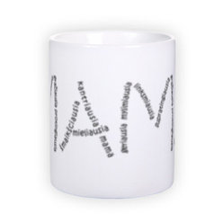Standard white mug (300 ml)