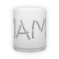 Frosted glass mug (300 ml)