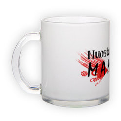Matinio stiklo puodelis (300 ml)