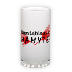 Matinio stiklo bokalas (500 ml)