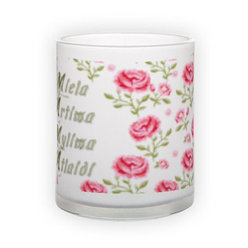 Matinio stiklo puodelis (300 ml)