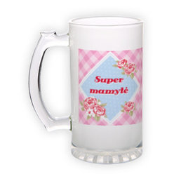 Matinio stiklo bokalas (500 ml)