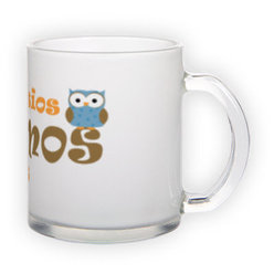 Frosted glass mug (300 ml)