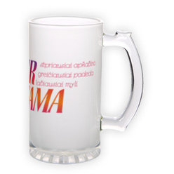 Matinio stiklo bokalas (500 ml)