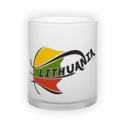 Frosted glass mug (300 ml)