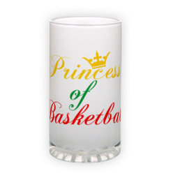 Frosted glass beer mug (500 ml)