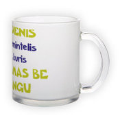 Matinio stiklo puodelis (300 ml)