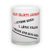 Mattklaasiga tass (300 ml)