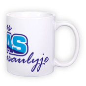 Standardne valge tass fotoga (300 ml)