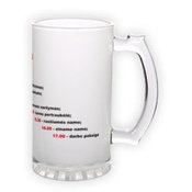 Mattklaasist pokaal (500 ml)