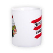 Standardne valge tass fotoga (300 ml)