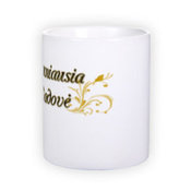 Standardne valge tass fotoga (300 ml)