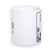 Standardne valge tass fotoga (300 ml)