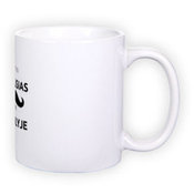 Standardne valge tass fotoga (300 ml)