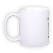 Standardne valge tass fotoga (300 ml)