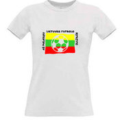 Women's T-shirt with your choice of photos, notes, white