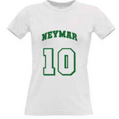 Women's T-shirt with your choice of photos, notes, white