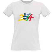 Women's T-shirt with your choice of photos, notes, white