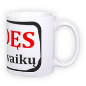 Standardne valge tass fotoga (300 ml)