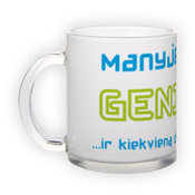 Matinio stiklo puodelis (300 ml)