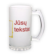 Mattklaasist pokaal (500 ml)