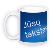 Standardne valge tass fotoga (300 ml)