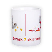 Standard white mug (300 ml)