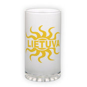 Frosted glass beer mug (500 ml)