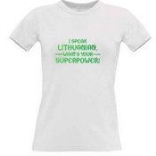 Женские футболки с вашим выбором фотографии, заметки, белый