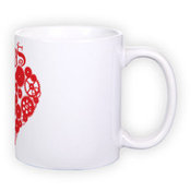 Standardne valge tass fotoga (300 ml)