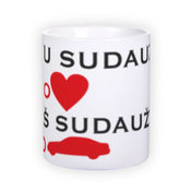 Standardne valge tass fotoga (300 ml)