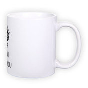 Standardne valge tass fotoga (300 ml)