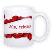 Standardne valge tass fotoga (300 ml)
