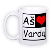 Standartinis baltas puodelis (300 ml)