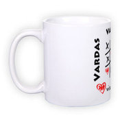 Standardne valge tass fotoga (300 ml)