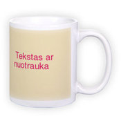 Standardne valge tass fotoga (300 ml)