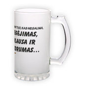 Mattklaasist pokaal (500 ml)