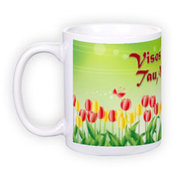 Standardne valge tass fotoga (300 ml)