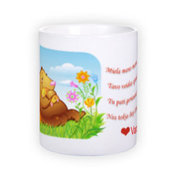 Standardne valge tass fotoga (300 ml)