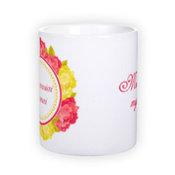 Standardne valge tass fotoga (300 ml)