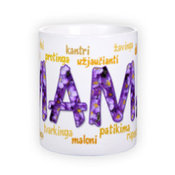 Standardne valge tass fotoga (300 ml)
