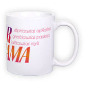 Standardne valge tass fotoga (300 ml)