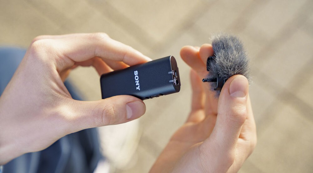 Sony ECM-W2BT Mirkofon mit Bluetooth-Verbindung - Mikrofonai