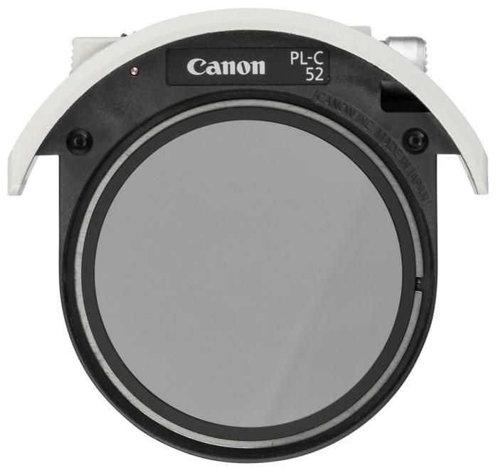 Canon PL-C 52mm Drop-In Circular Polarising Filter