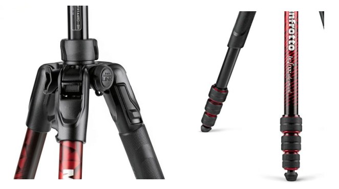 Manfrotto Befree Advanced Aluminum Twist Red MKBFRTA4RD-BH