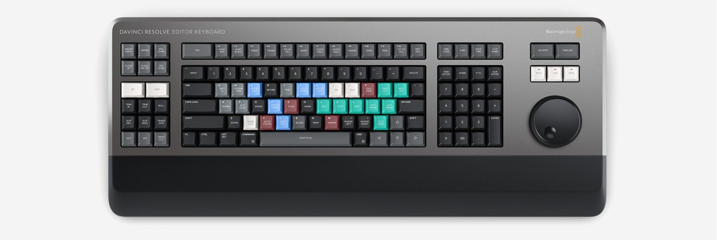DaVinci Resolve Editor Keyboard