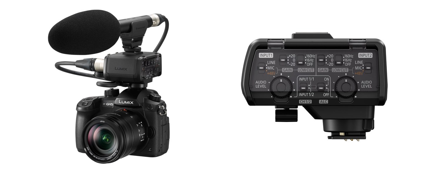 Panasonic DMW-XLR1E XLR mikrofono adapteris GH5 aprašymas - Prekės nuotrauka