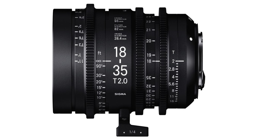 Sigma 18-35mm T2 objektyvas