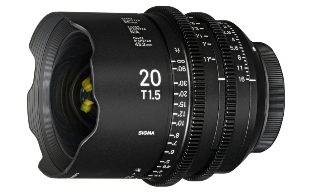 Sigma 20mm T1.5 FF (Canon EF) objektyvas