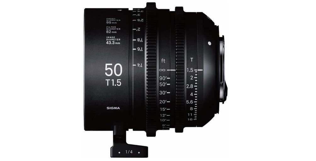 Sigma 50mm T1.5 FF (EF Mount)